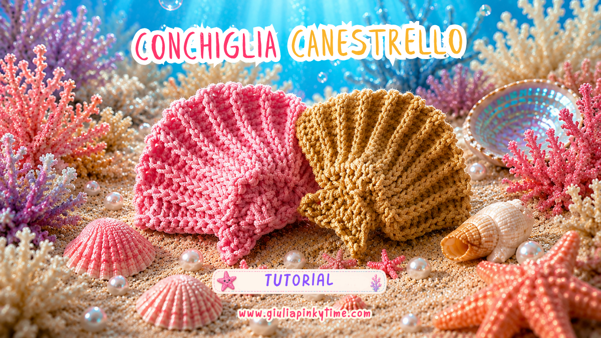 Tutorial conchiglia canestrello uncinetto