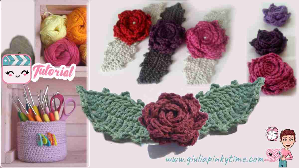Rosa Chic uncinetto 15 TUTORIAL UNCINETTO rosa chic