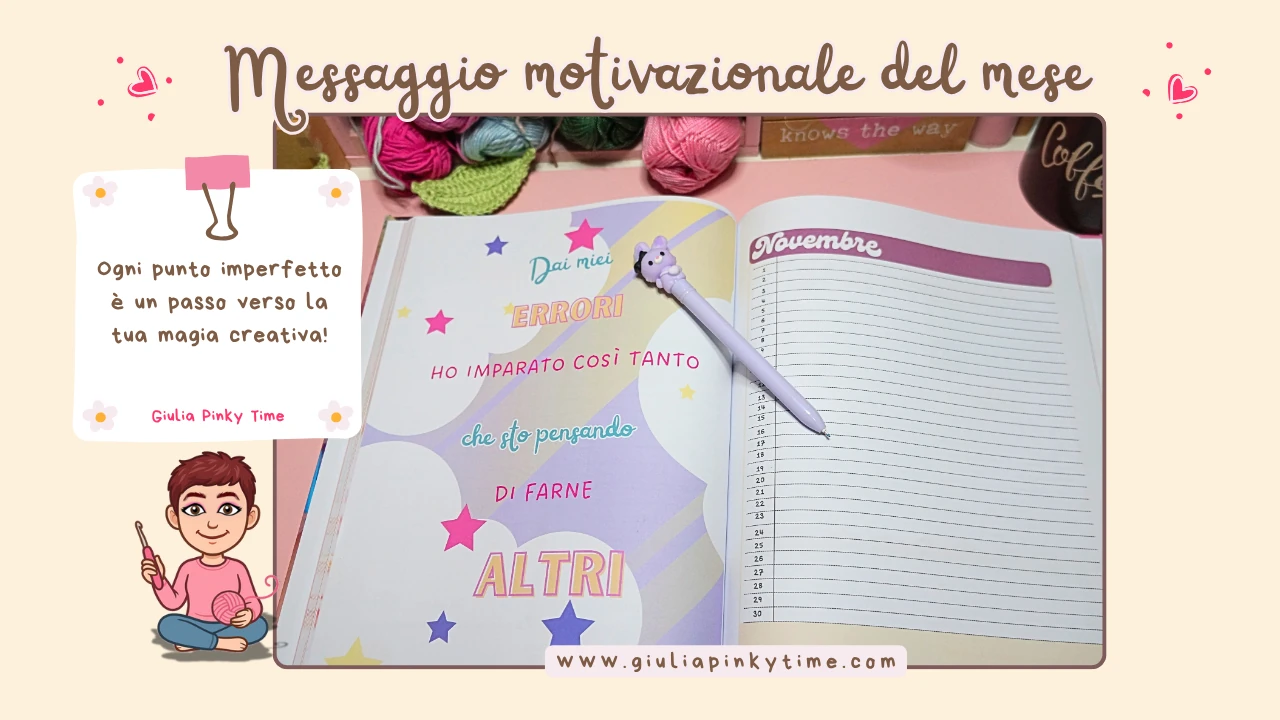 Messaggio motivazionale per il mese di novembre